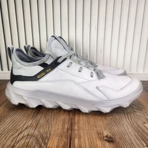 ECCO MX Low Womens Size 9.5 Gray Leather Athletic Outdoors Hiking Trekking Shoes